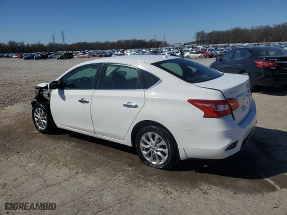 2019 Nissan Sentra S with VIN 3N1AB7AP7KY390710, listed as a Copart auction lot 49872015 with 118,281 mi miles and Salvage Title. Bid and sale history available at carsss.com. Image 2.