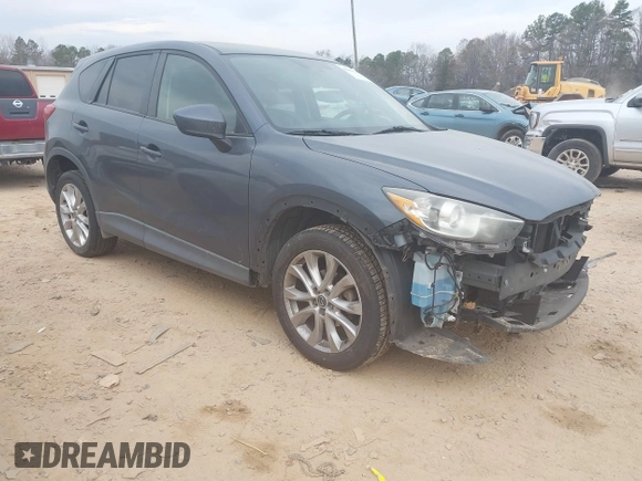 2013 Mazda CX-5 Grand Touring with VIN JM3KE4DE2D0164225, listed as a IAAI auction lot 41663412 with 162,738 mi miles. Bid and sale history available at carsss.com. Image 1.
