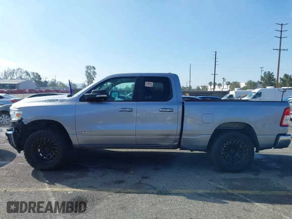 2020 Ram 1500 Big Horn with VIN 1C6RREBT9LN277777, listed as a IAAI auction lot 41725484 with 83,020 mi miles. Bid and sale history available at carsss.com. Image 19.
