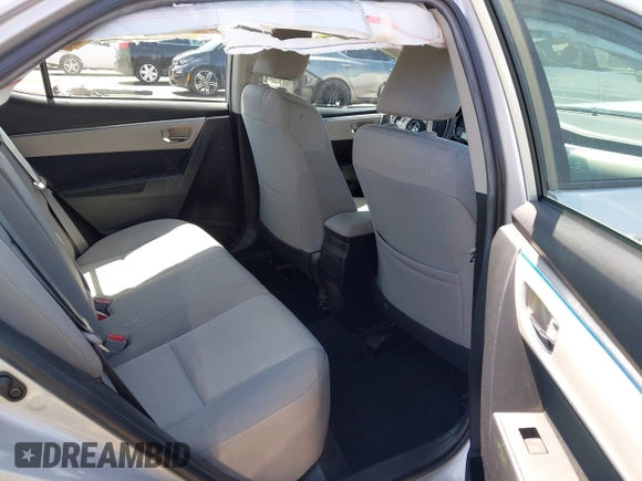 2016 Toyota Corolla L with VIN 2T1BURHE3GC599462, listed as a IAAI auction lot 42478922 with 104,125 mi miles and . Bid and sale history available at DreamBid. Image 8.