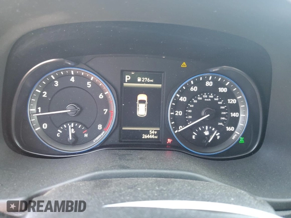 2022 Hyundai Kona SEL with VIN KM8K6CAB1NU922930, listed as a Copart auction lot 51410075 with 26,444 mi miles and Salvage Title. Bid and sale history available at carsss.com. Image 9.