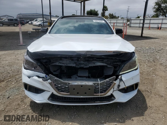 2018 Genesis G80 Sport with VIN KMHGN4JB2JU237330, listed as a Copart auction lot 58870695 with 61,417 mi miles and Salvage title. Bid and sale history available at DreamBid. Image 5.