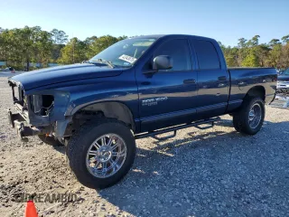 2006 Dodge 1500 SLT with VIN 1D7HA18266S555095, listed as a Copart auction lot 43343675 with 132,389 mi miles and Salvage Title. Bid and sale history available at carsss.com. Image 1.