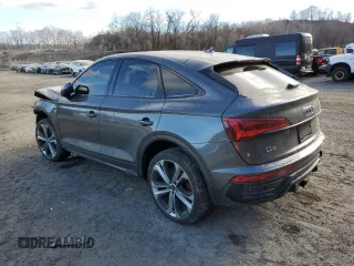 2023 Audi Q5 Sportback S line Premium Plus with VIN WA15AAFY8P2118635, listed as a Copart auction lot 87265094 with 20,844 mi miles and Salvage title. Bid and sale history available at DreamBid. Image 2.