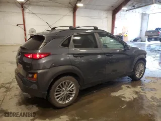 2019 Hyundai Kona SEL with VIN KM8K2CAA0KU386003, listed as a Copart auction lot 46114045 with 81,875 mi miles and Salvage Title. Bid and sale history available at carsss.com. Image 3.
