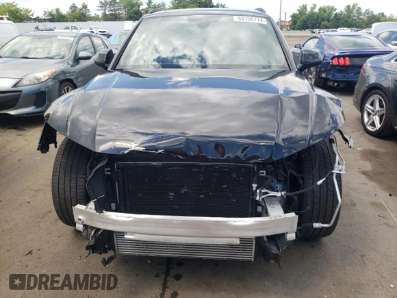 2022 Audi SQ5 Prestige with VIN WA1C4AFY1N2030814, listed as a Copart auction lot 60166714 with 35,197 mi miles and Salvage Title. Bid and sale history available at carsss.com. Image 5.