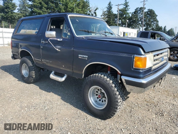 1988 Ford Bronco Eddie Bauer with VIN 1FMEU15N3JLA13342, listed as a Copart auction lot 62331455 with 29,284 mi miles and Clean title. Bid and sale history available at DreamBid. Image 4.