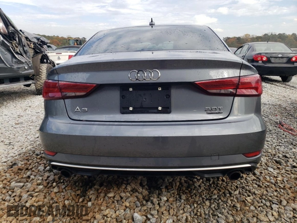 2017 Audi A3 Sedan Premium with VIN WAUB8GFF6H1043041, listed as a Copart auction lot 75596063 with 63,165 mi miles. Bid and sale history available at carsss.com. Image 6.