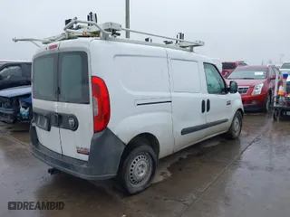 2016 Ram ProMaster City Cargo Van Tradesman with VIN ZFBERFAT5G6B58242, listed as a IAAI auction lot 41641165 with 165,220 mi miles. Bid and sale history available at carsss.com. Image 4.