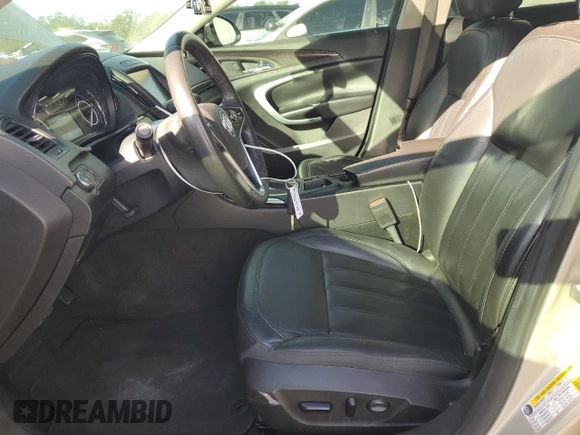 2015 Buick Regal with VIN 2G4GV5EK9F9156507, listed as a Copart auction lot 87374224 with 56,682 mi miles and Salvage title. Bid and sale history available at DreamBid. Image 7.