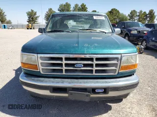 1996 Ford Bronco XL with VIN 1FMEU15N4TLB84331, listed as a Copart auction lot 55642465 with 204,915 mi miles and Clean Title. Bid and sale history available at carsss.com. Image 5.