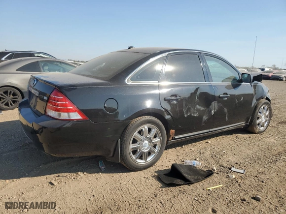 2007 Mercury Montego Premier with VIN 1MEHM43177G607984, listed as a Copart auction lot 76375754 with 0 mi miles and Salvage Title. Bid and sale history available at carsss.com. Image 3.