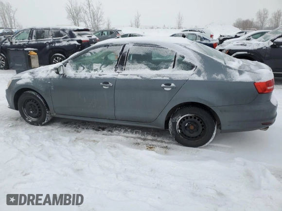 2015 Volkswagen Jetta Sedan 1.8T SE with VIN 3VWD07AJ1FM312994, listed as a Copart auction lot 43360255 with 116,838 mi miles and Salvage Title. Bid and sale history available at carsss.com. Image 2.