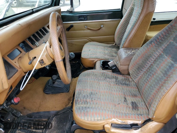 1995 Jeep Wrangler S with VIN 1J4FY19P5SP309461, listed as a Copart auction lot 44160095 with 264,727 mi miles and Salvage Title. Bid and sale history available at carsss.com. Image 7.