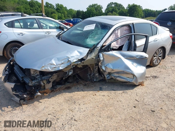 2013 Honda Accord EX z VIN 1HGCR2F7XDA039828, wystawiony jako IAAI lot #42387672 z przebiegiem 183 844 mil mil oraz . Historia ofert i sprzedaży dostępna na DreamBid. Obrazek 2.