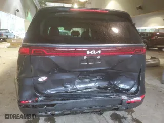 2024 Kia Carnival SX with VIN KNDNE5H35R6358594, listed as a Copart auction lot 49325014 with 10,829 mi miles and Salvage Title. Bid and sale history available at carsss.com. Image 6.
