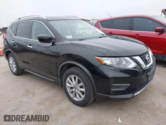 2017 Nissan Rogue SV with VIN JN8AT2MT1HW146593, listed as a IAAI auction lot 41528155 with 73,703 mi miles. Bid and sale history available at carsss.com. Image 1.