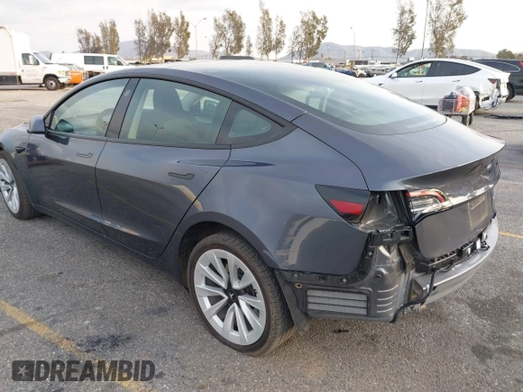 2023 Tesla Model 3 Long Range with VIN 5YJ3E1EB7PF681784, listed as a IAAI auction lot 41534837 with 20,882 mi miles and . Bid and sale history available at DreamBid. Image 3.