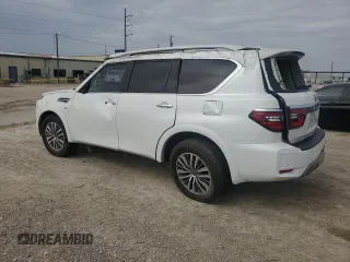 2022 Nissan Armada SV with VIN JN8AY2AC0N9163403, listed as a Copart auction lot 48340765 with 37,722 mi miles and Clean Title. Bid and sale history available at carsss.com. Image 2.