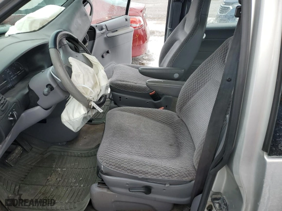 2000 Dodge Caravan with VIN 2B4FP25B6YR568313, listed as a Copart auction lot 87427664 with 0 mi miles and Salvage Title. Bid and sale history available at carsss.com. Image 7.