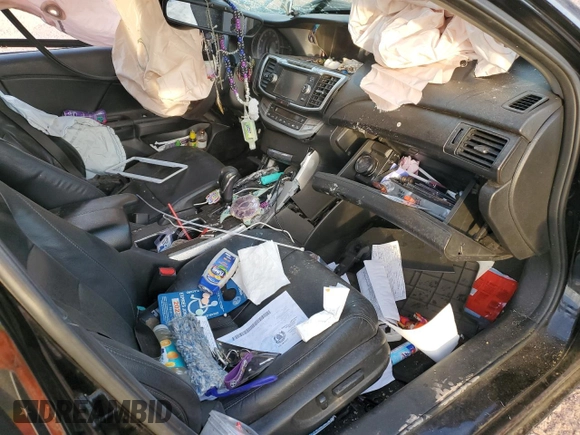 2015 Honda Accord EX-L с VIN 1HGCR2F83FA263468, выставлен на аукционе Copart как лот 42347865 с пробегом 227 331 миль миль и Списание • Salvage title. История ставок и продаж доступна на DreamBid. Изображение 8.