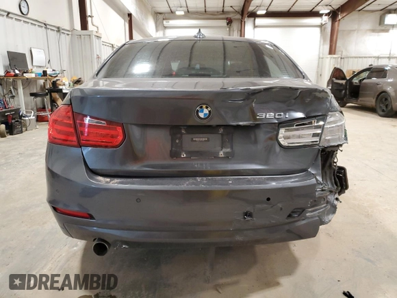 2015 BMW 3 Series 320i with VIN WBA3B1C5XFK139521, listed as a Copart auction lot 50147955 with 82,701 mi miles and Clean Title. Bid and sale history available at carsss.com. Image 6.
