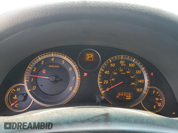 2006 Infiniti G35 with VIN JNKCV51F06M608342, listed as a Copart auction lot 57423235 with 166,928 mi miles and Clean Title. Bid and sale history available at DreamBid. Image 9.