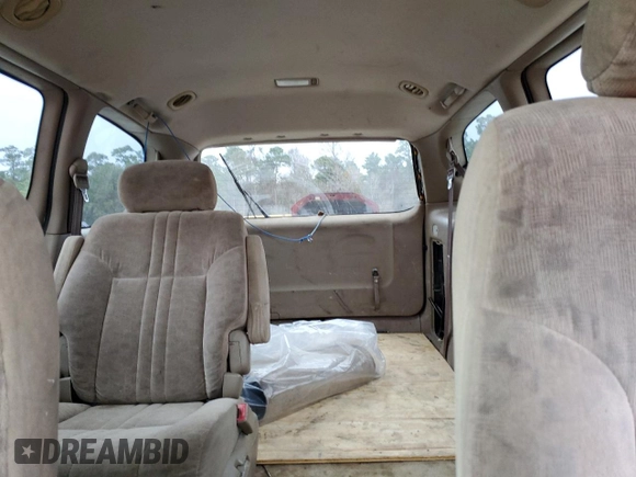 2002 Toyota Sienna LE with VIN 4T3ZF13C52U448931, listed as a Copart auction lot 87849225 with 320,841 mi miles and Salvage Title. Bid and sale history available at carsss.com. Image 10.