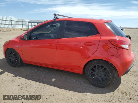 2014 Mazda 2 Sport with VIN JM1DE1KZXE0175643, listed as a Copart auction lot 52998225 with 196,051 mi miles and Salvage Title. Bid and sale history available at carsss.com. Image 2.