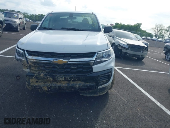 2022 Chevrolet Colorado 4WD Work Truck with VIN 1GCGTBEN6N1127343, listed as a IAAI auction lot 42106816 with 26,676 mi miles and . Bid and sale history available at DreamBid. Image 12.