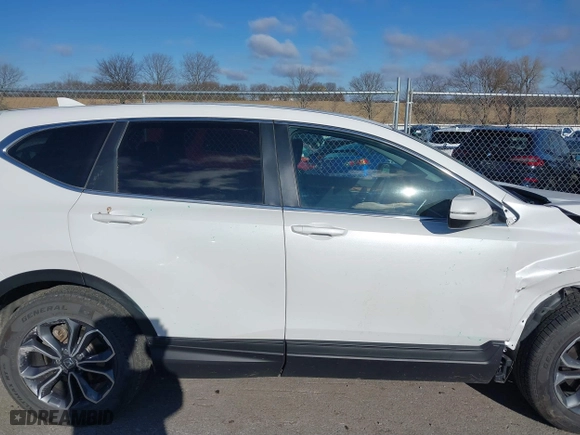 2022 Honda CR-V EX with VIN 5J6RW1H51NA019597, listed as a IAAI auction lot 40930056 with 34,000 mi miles. Bid and sale history available at carsss.com. Image 14.