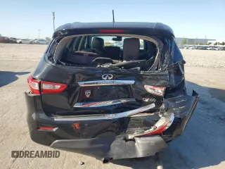 2015 Infiniti QX60 with VIN 5N1AL0MN8FC548333, listed as a Copart auction lot 55076595 with 131,308 mi miles and Salvage Title. Bid and sale history available at DreamBid. Image 6.