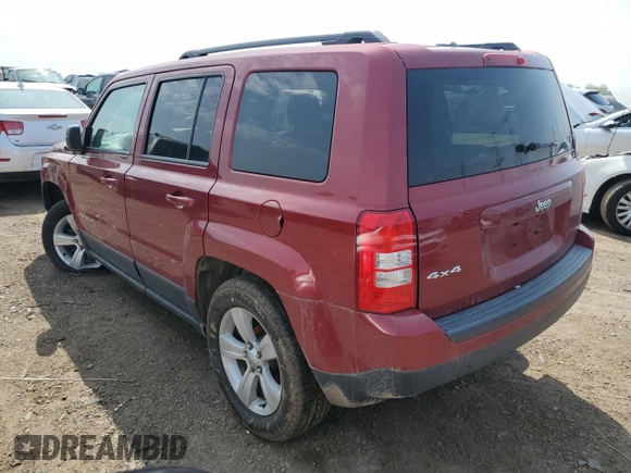 2017 Jeep Patriot High Altitude with VIN 1C4NJRFB3HD174634, listed as a Copart auction lot 54771665 with 92,344 mi miles and Salvage title. Bid and sale history available at DreamBid. Image 2.