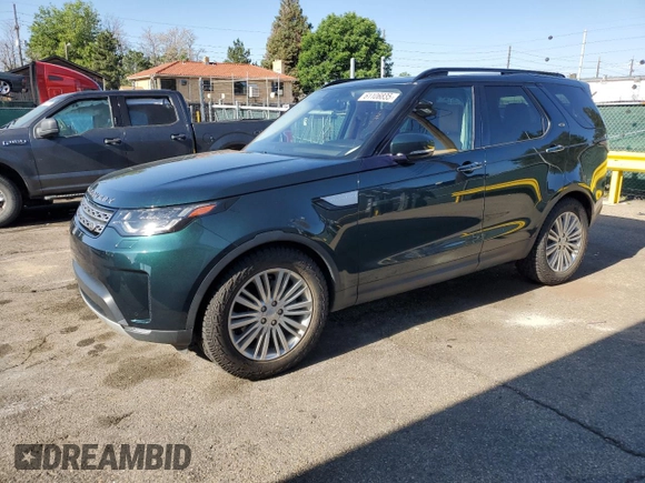 2017 Land Rover Discovery HSE Luxury z VIN SALRHBBV7HA040577, wystawiony jako Copart lot #61106835 z przebiegiem 64 801 mil mil oraz Czysty tytuł • Clean title. Historia ofert i sprzedaży dostępna na DreamBid. Obrazek 1.