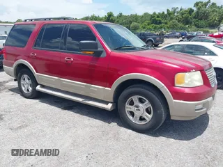 2006 Ford Expedition Eddie Bauer with VIN 1FMFU18586LA50815, listed as a IAAI auction lot 42641405 with 230,472 mi miles and . Bid and sale history available at DreamBid. Image 1.