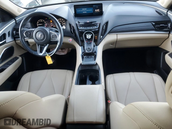 2021 Acura RDX with VIN 5J8TC1H32ML004825, listed as a Copart auction lot 84532314 with 49,410 mi miles and Salvage title. Bid and sale history available at DreamBid. Image 8.