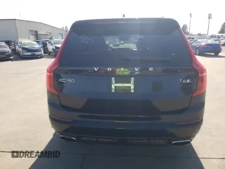 2019 Volvo XC90 R-Design with VIN YV4A22PM4K1474949, listed as a Copart auction lot 74332484 with 77,191 mi miles and Salvage Title. Bid and sale history available at carsss.com. Image 6.