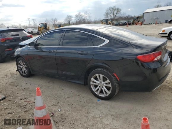 2015 Chrysler 200 Limited z VIN 1C3CCCAG2FN516524, wystawiony jako Copart lot #48309414 z przebiegiem 168 517 mil mil oraz Szkoda całkowita • Salvage title. Historia ofert i sprzedaży dostępna na DreamBid. Obrazek 2.