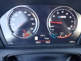 2019 BMW M2 Competition with VIN WBS2U7C52K7D01646, listed as a Copart auction lot 43097434 with 26,312 mi miles. Bid and sale history available at carsss.com. Image 9.