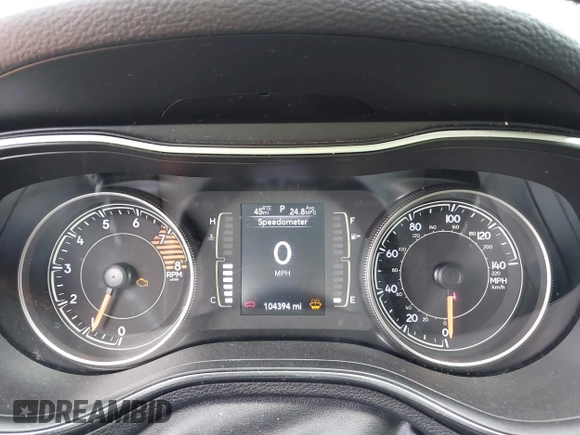 2019 Jeep Cherokee Latitude with VIN 1C4PJLCX7KD220799, listed as a IAAI auction lot 41970875 with 104,394 mi miles and . Bid and sale history available at DreamBid. Image 7.