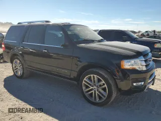 2017 Ford Expedition Platinum with VIN 1FMJU1MT8HEA80645, listed as a Copart auction lot 80705674 with 114,867 mi miles and Clean title. Bid and sale history available at DreamBid. Image 4.