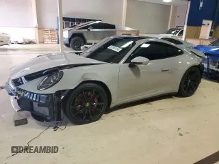 2024 Porsche 911 Carrera S with VIN WP0AB2A91RS220787, listed as a Copart auction lot 83363154 with 2,049 mi miles and Salvage Title. Bid and sale history available at carsss.com. Image 1.