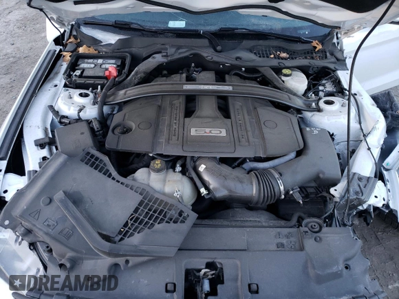 2022 Ford Mustang GT Premium with VIN 1FATP8FF1N5116262, listed as a Copart auction lot 43516955 with 48,341 mi miles and Salvage title. Bid and sale history available at DreamBid. Image 11.