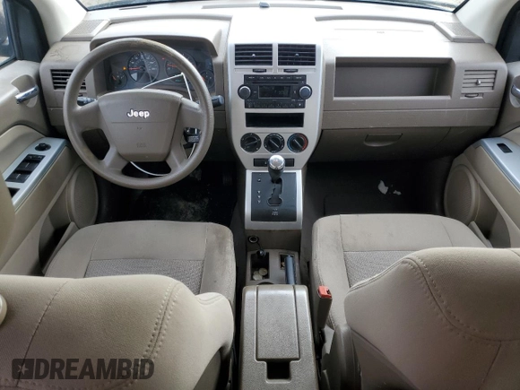 2008 Jeep Compass Sport with VIN 1J8FT47W58D685113, listed as a Copart auction lot 42317235 with 226,604 mi miles and Salvage Title. Bid and sale history available at carsss.com. Image 8.