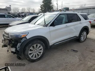 2023 Ford Explorer Limited with VIN 1FMSK8FH2PGA53665, listed as a Copart auction lot 43036595 with 19,183 mi miles and Salvage title. Bid and sale history available at DreamBid. Image 1.