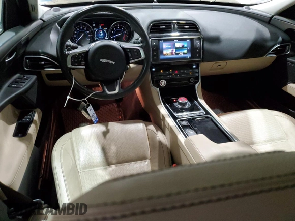 2018 Jaguar XE 25t Prestige with VIN SAJAK4FX4JCP20476, listed as a Copart auction lot 88840195 with 42,941 mi miles and Salvage Title. Bid and sale history available at carsss.com. Image 8.
