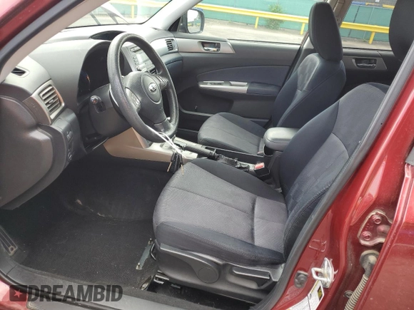 2009 Subaru Forester X with VIN JF2SH63609H795510, listed as a Copart auction lot 61041205 with 218,834 mi miles and Salvage title. Bid and sale history available at DreamBid. Image 7.