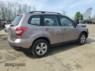2016 Subaru Forester 2.5i with VIN JF2SJABC4GH536000, listed as a Copart auction lot 54598375 with 125,340 mi miles and Salvage Title. Bid and sale history available at DreamBid. Image 3.