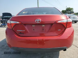 2016 Toyota Corolla L with VIN 5YFBURHEXGP397721, listed as a Copart auction lot 59288035 with 71,889 mi miles and Salvage title. Bid and sale history available at DreamBid. Image 6.
