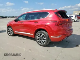 2023 Hyundai Santa Fe Calligraphy with VIN 5NMS54AL2PH581795, listed as a Copart auction lot 58316625 with 23,123 mi miles and Salvage title. Bid and sale history available at DreamBid. Image 2.